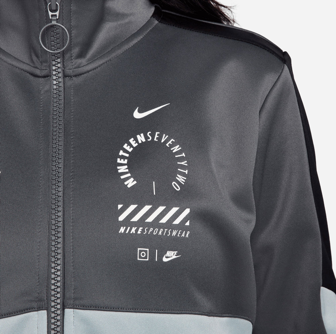 Orjinal Nike Sportswear Kadın Gri Eşofman Üstü